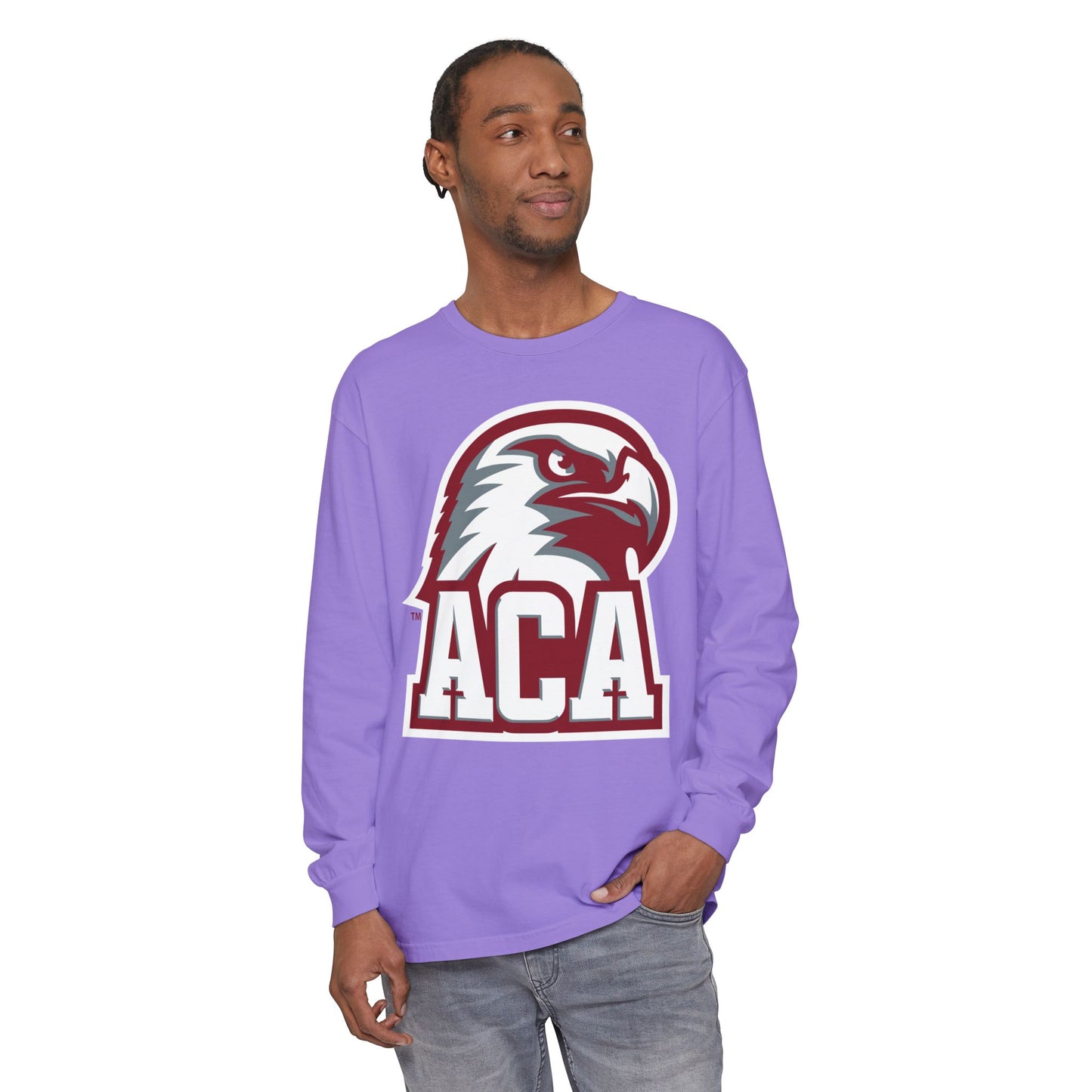 Garment-Dyed Long Sleeve Tee