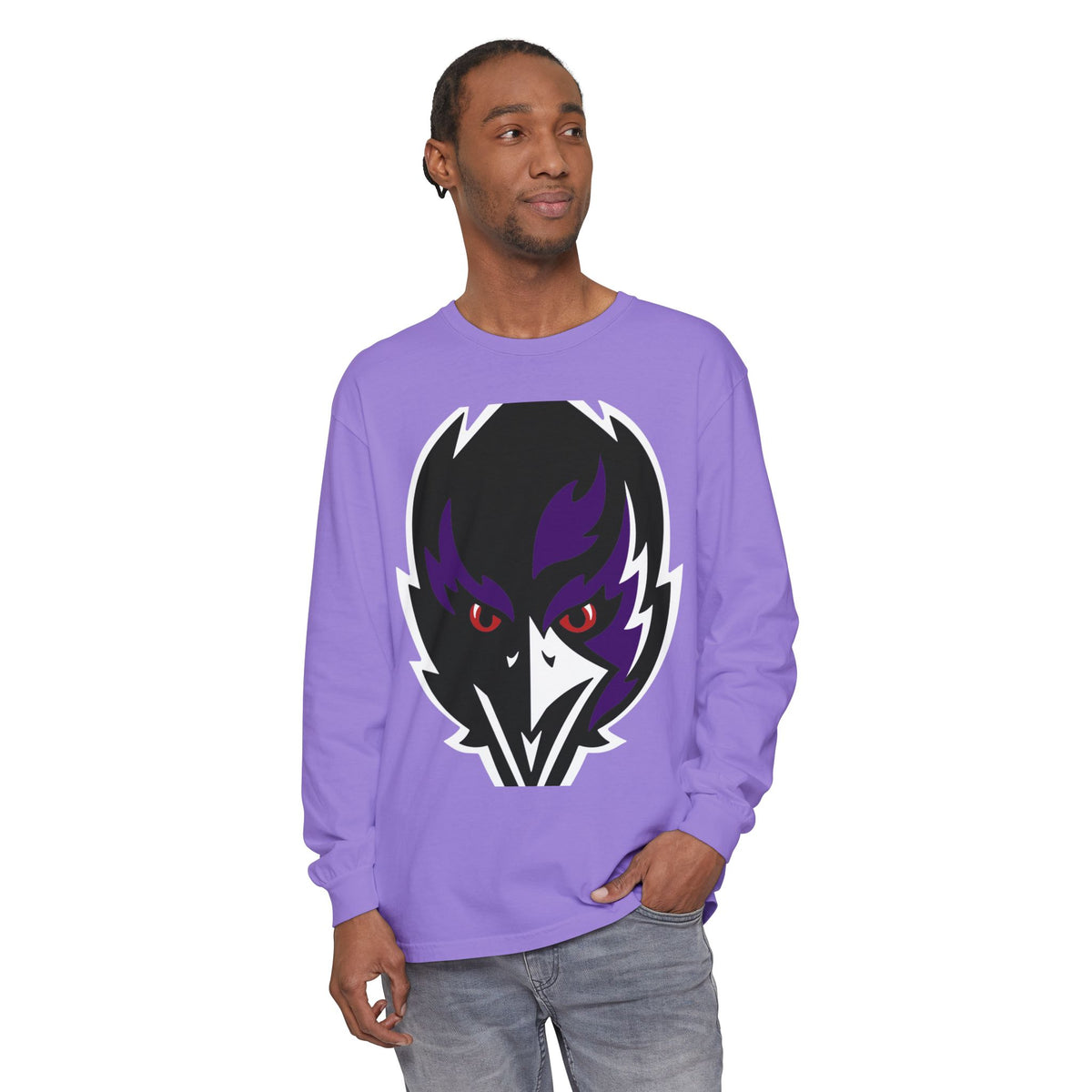 Garment-Dyed Long Sleeve Tee