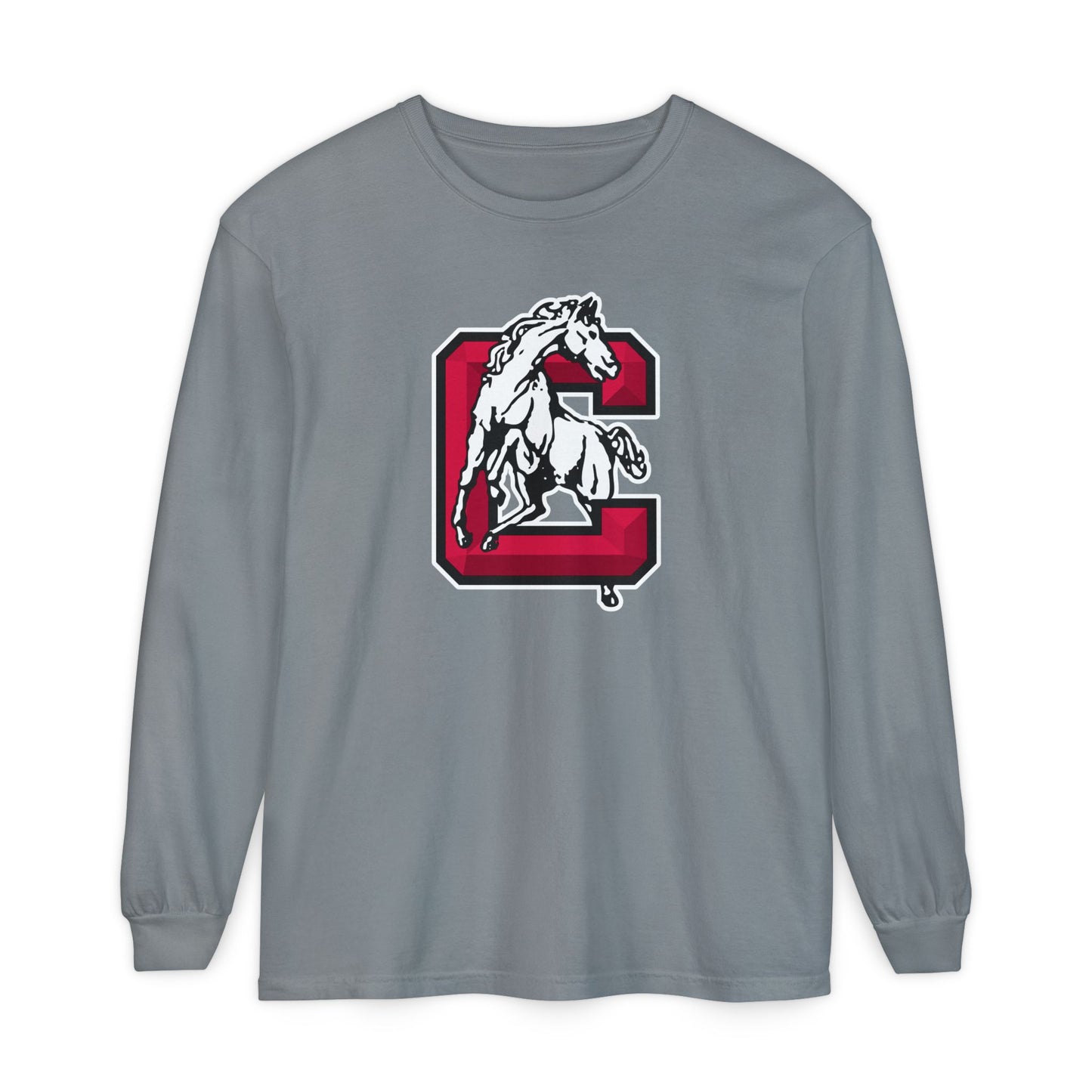 Garment-Dyed Long Sleeve Tee