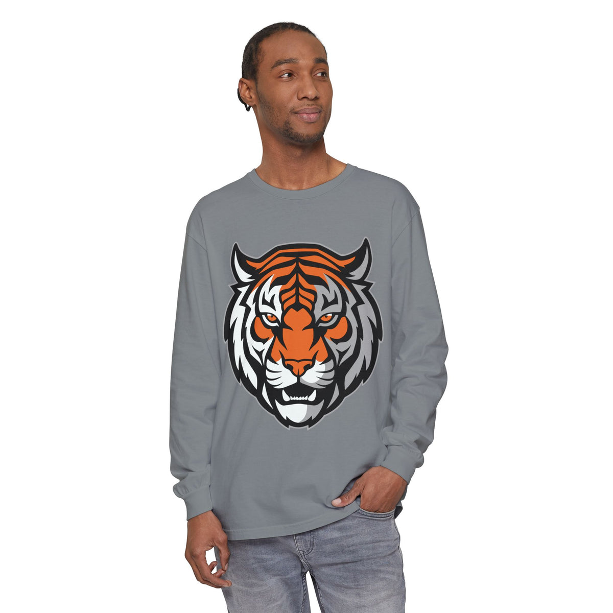 Garment-Dyed Long Sleeve Tee