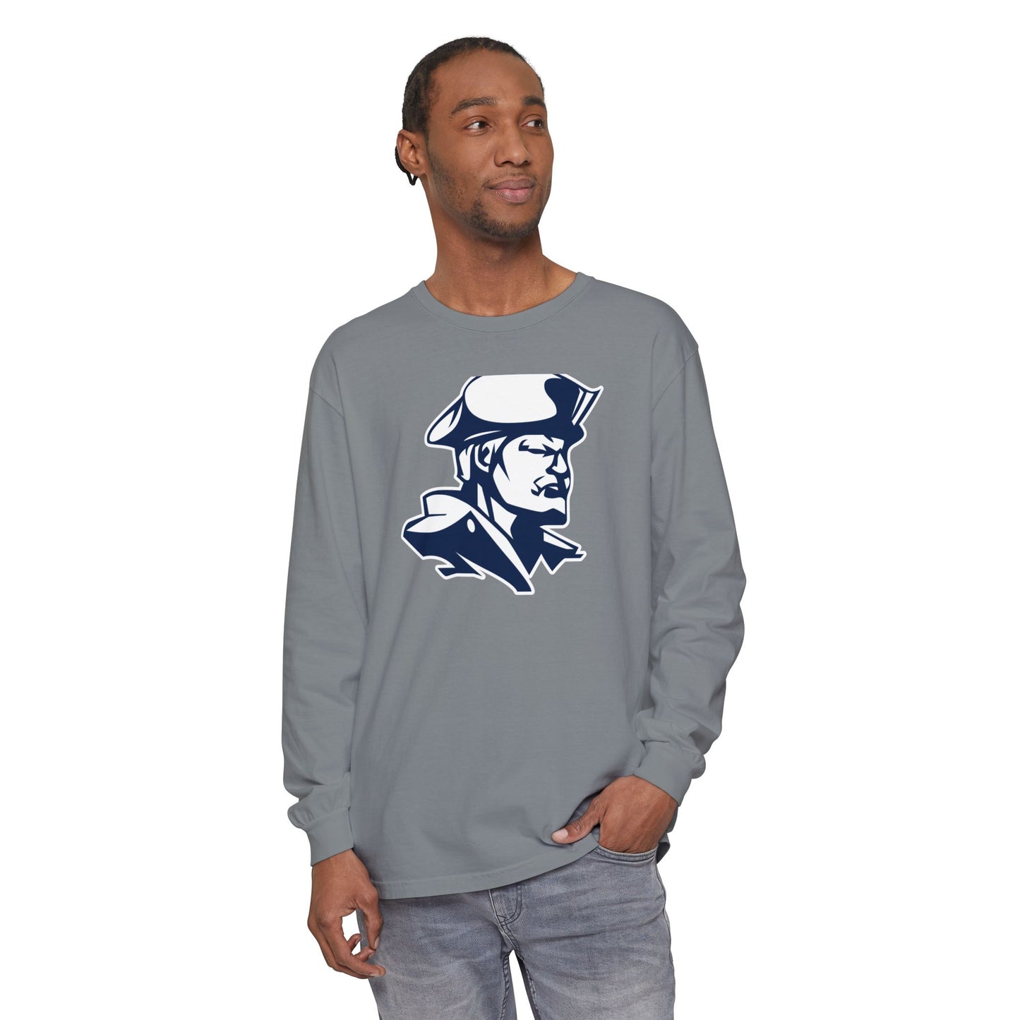 Garment-Dyed Long Sleeve Tee
