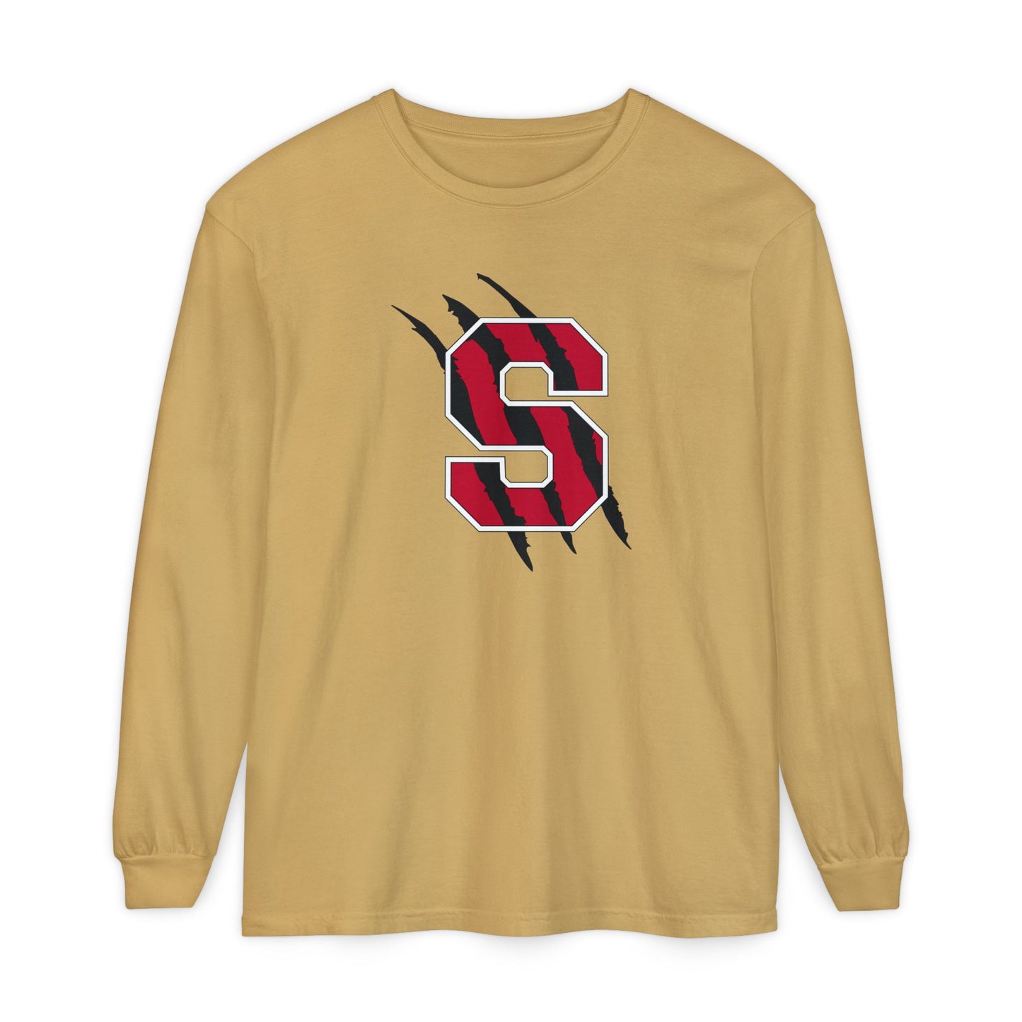 Garment-Dyed Long Sleeve Tee