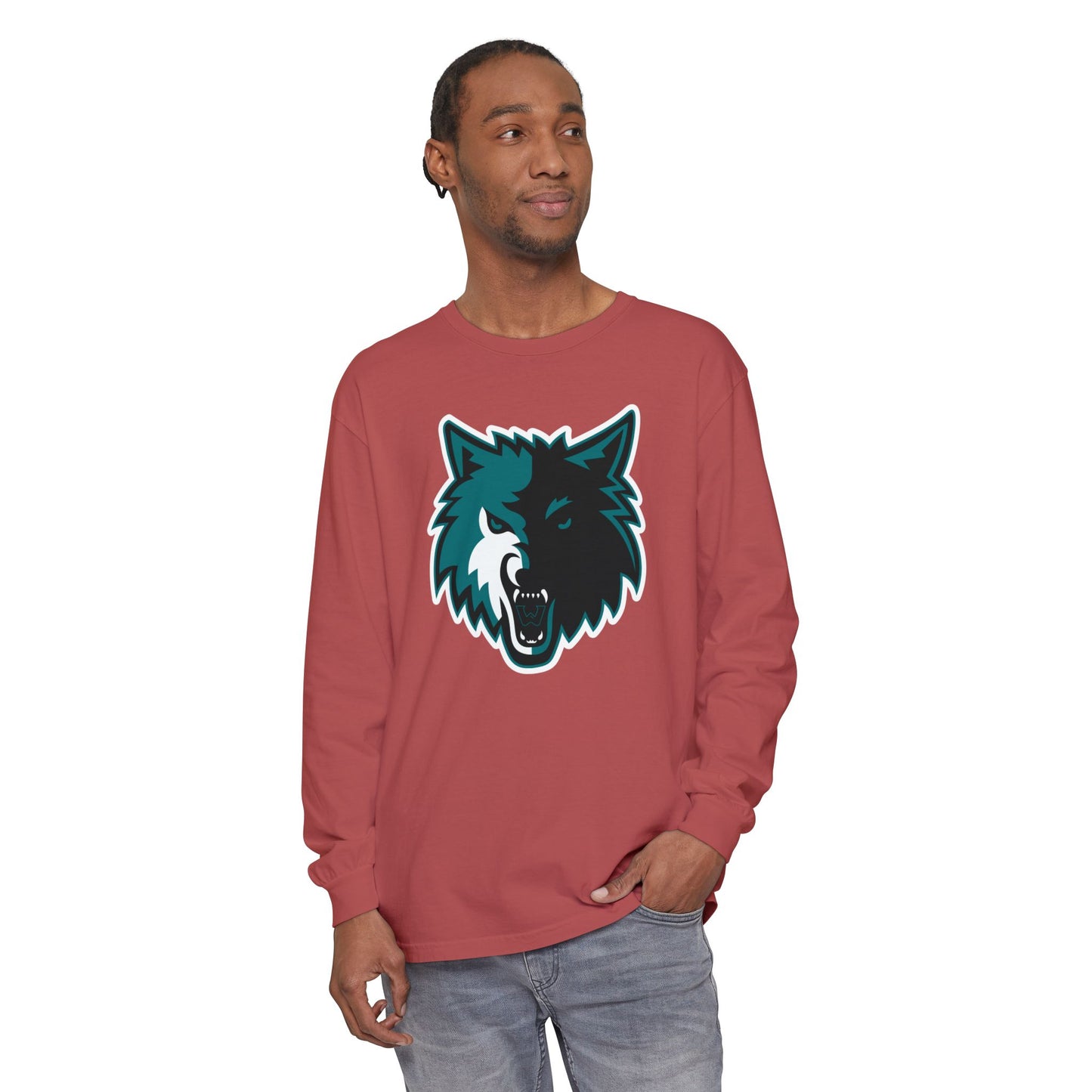 Garment-Dyed Long Sleeve Tee