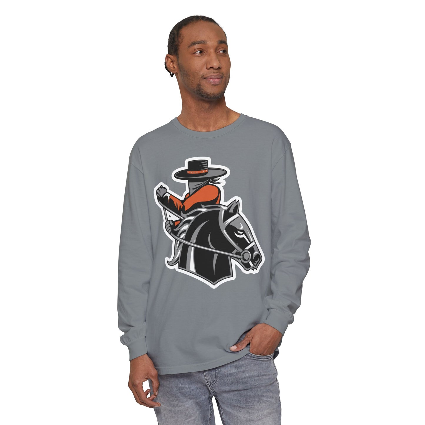 Garment-Dyed Long Sleeve Tee