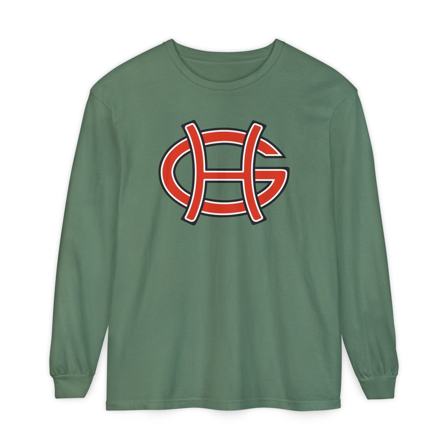 Garment-Dyed Long Sleeve Tee