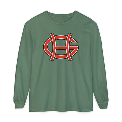 Garment-Dyed Long Sleeve Tee
