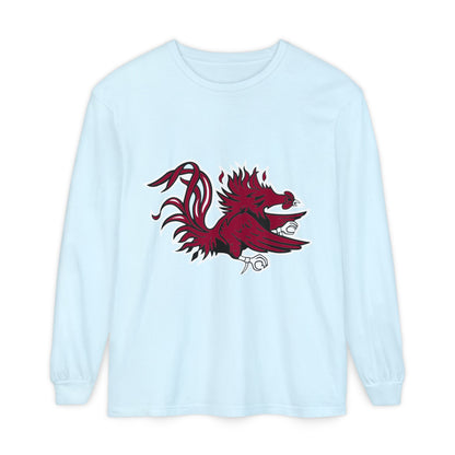 Garment-Dyed Long Sleeve Tee