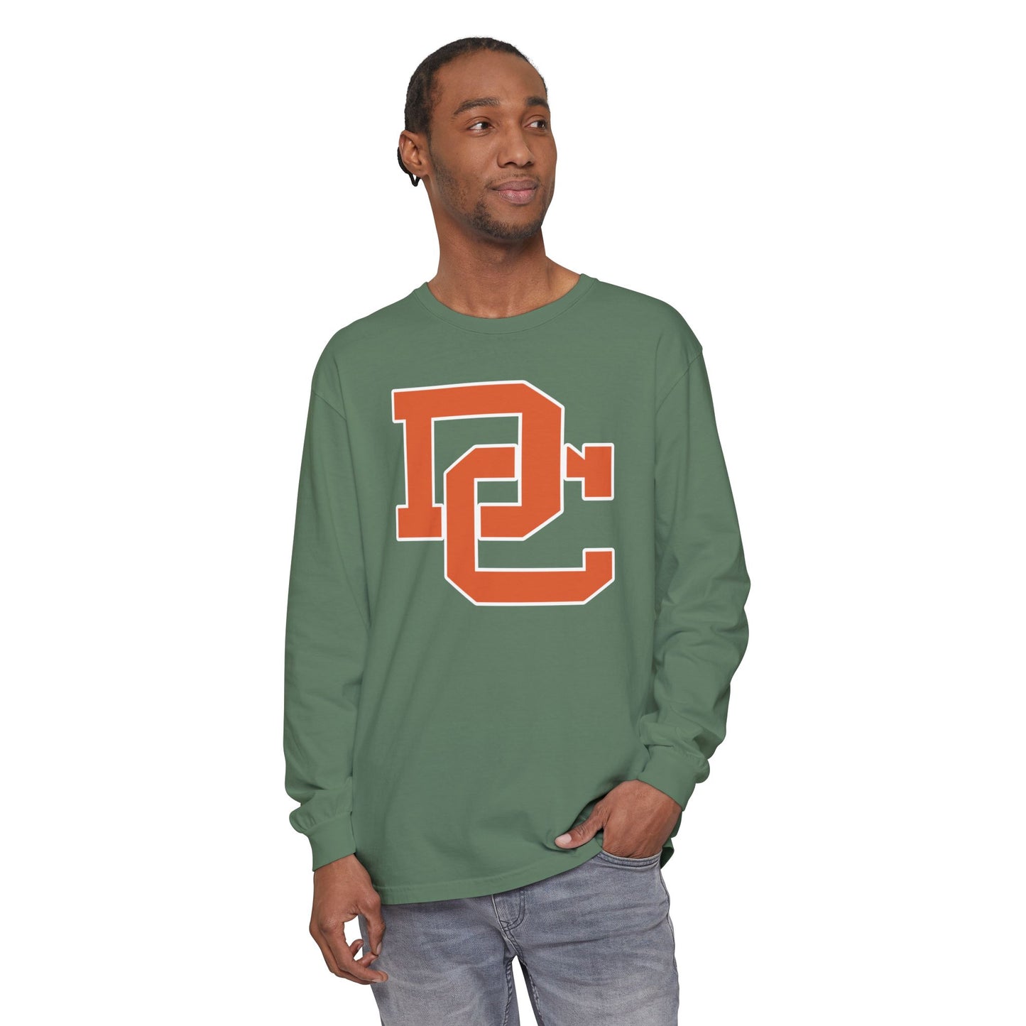 Garment-Dyed Long Sleeve Tee
