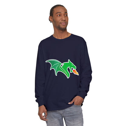 Garment-Dyed Long Sleeve Tee