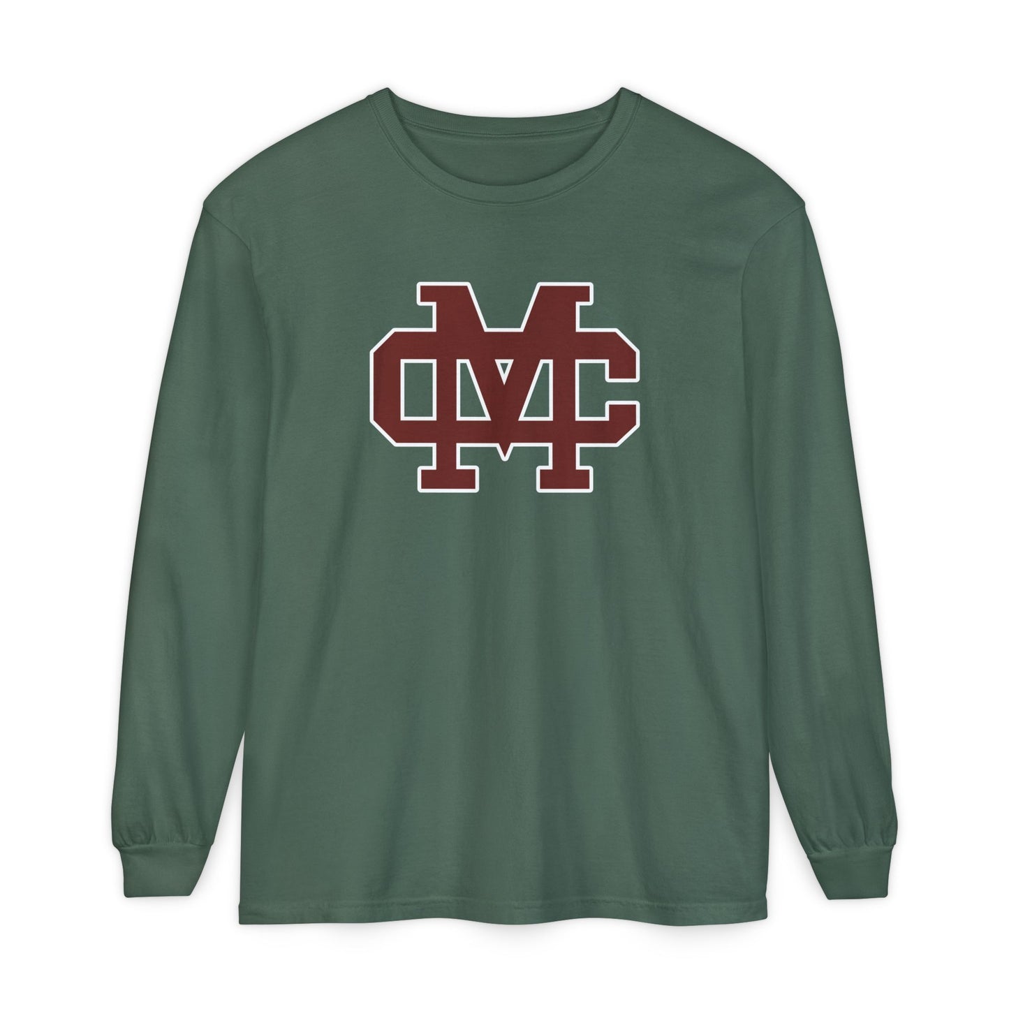 Garment-Dyed Long Sleeve Tee