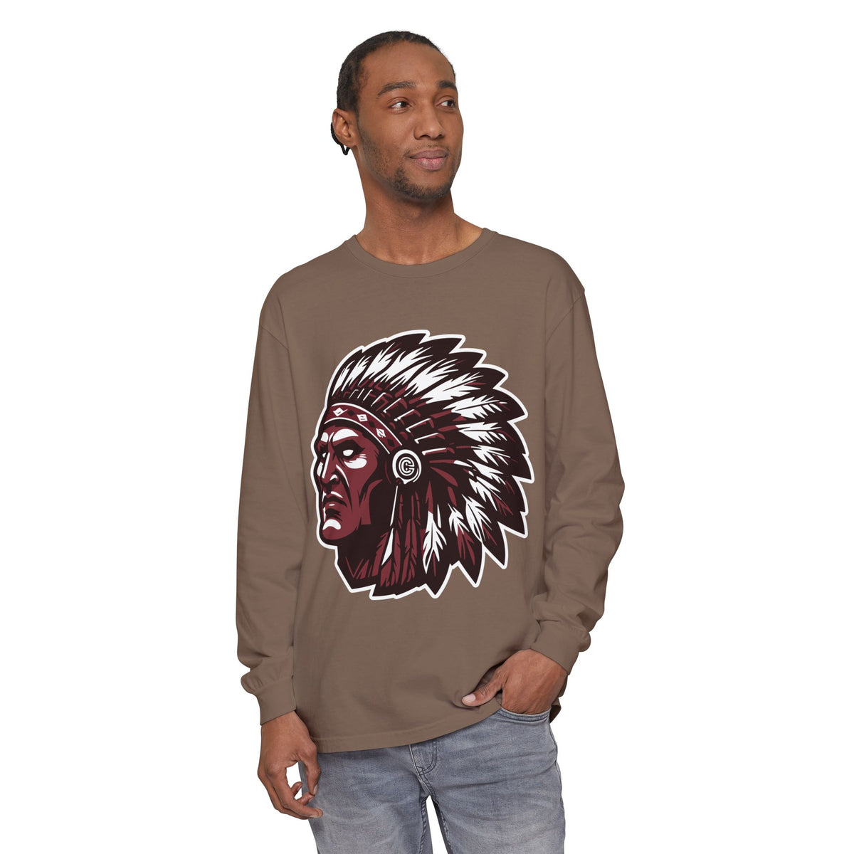 Garment-Dyed Long Sleeve Tee