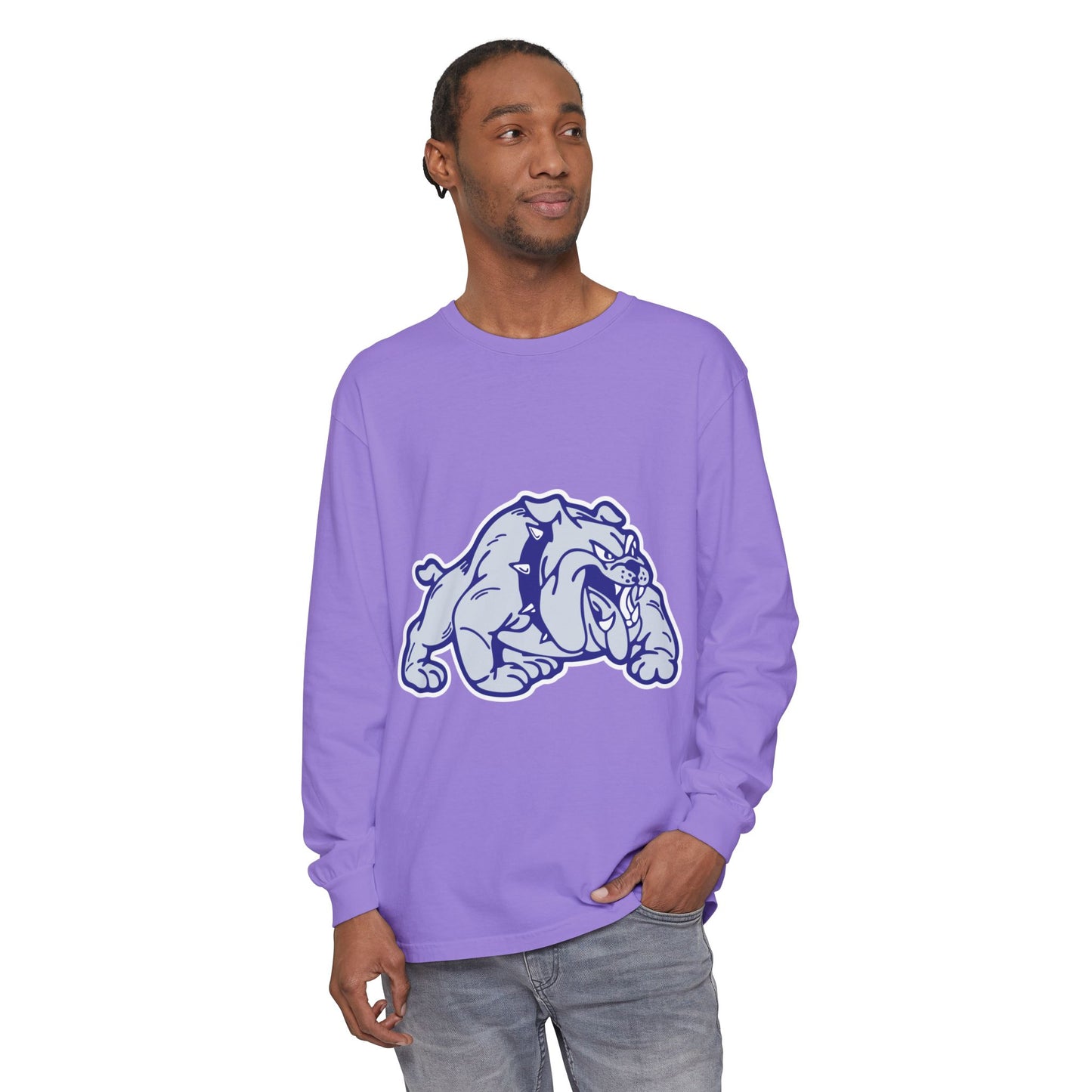 Garment-Dyed Long Sleeve Tee