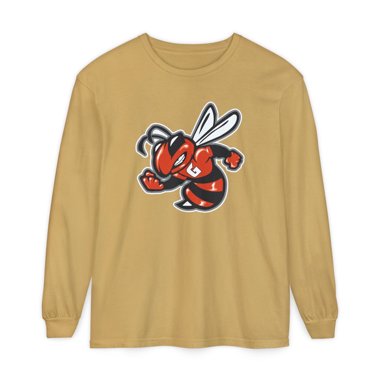 Garment-Dyed Long Sleeve Tee