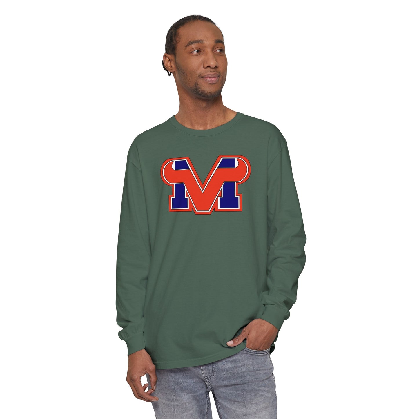 Garment-Dyed Long Sleeve Tee