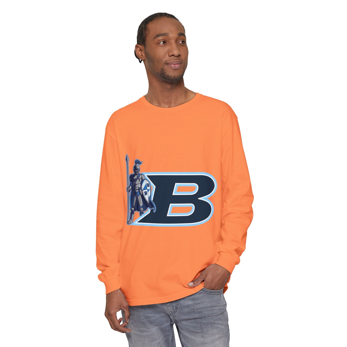 Garment-Dyed Long Sleeve Tee