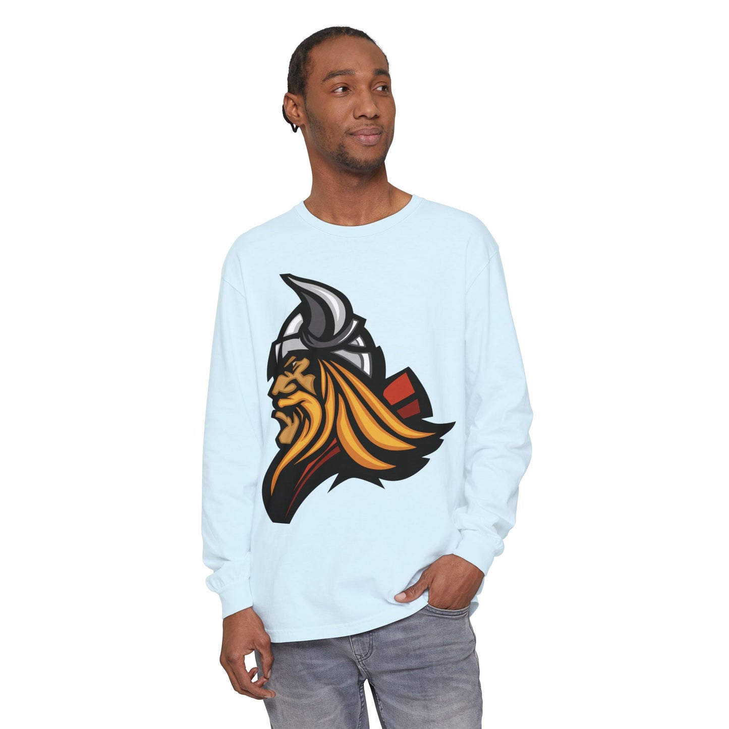 Garment-Dyed Long Sleeve Tee
