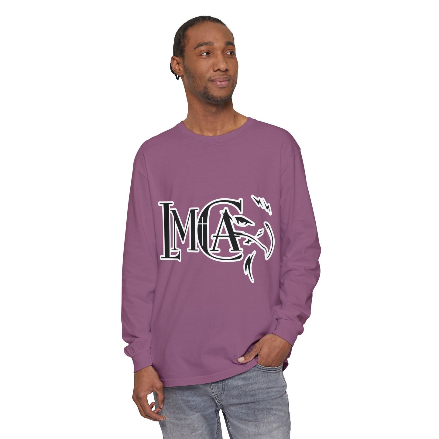 Garment-Dyed Long Sleeve Tee