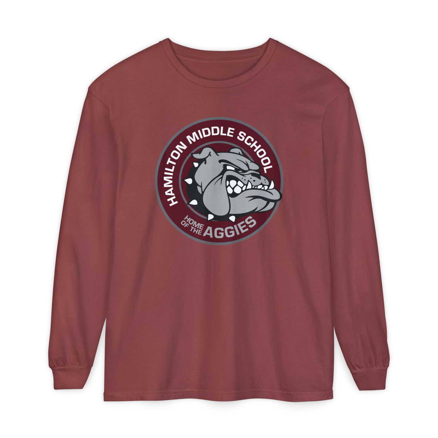 Garment-Dyed Long Sleeve Tee