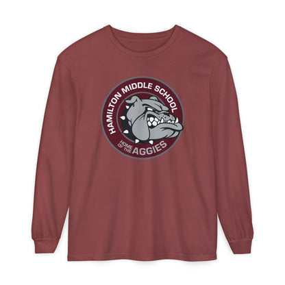 Garment-Dyed Long Sleeve Tee