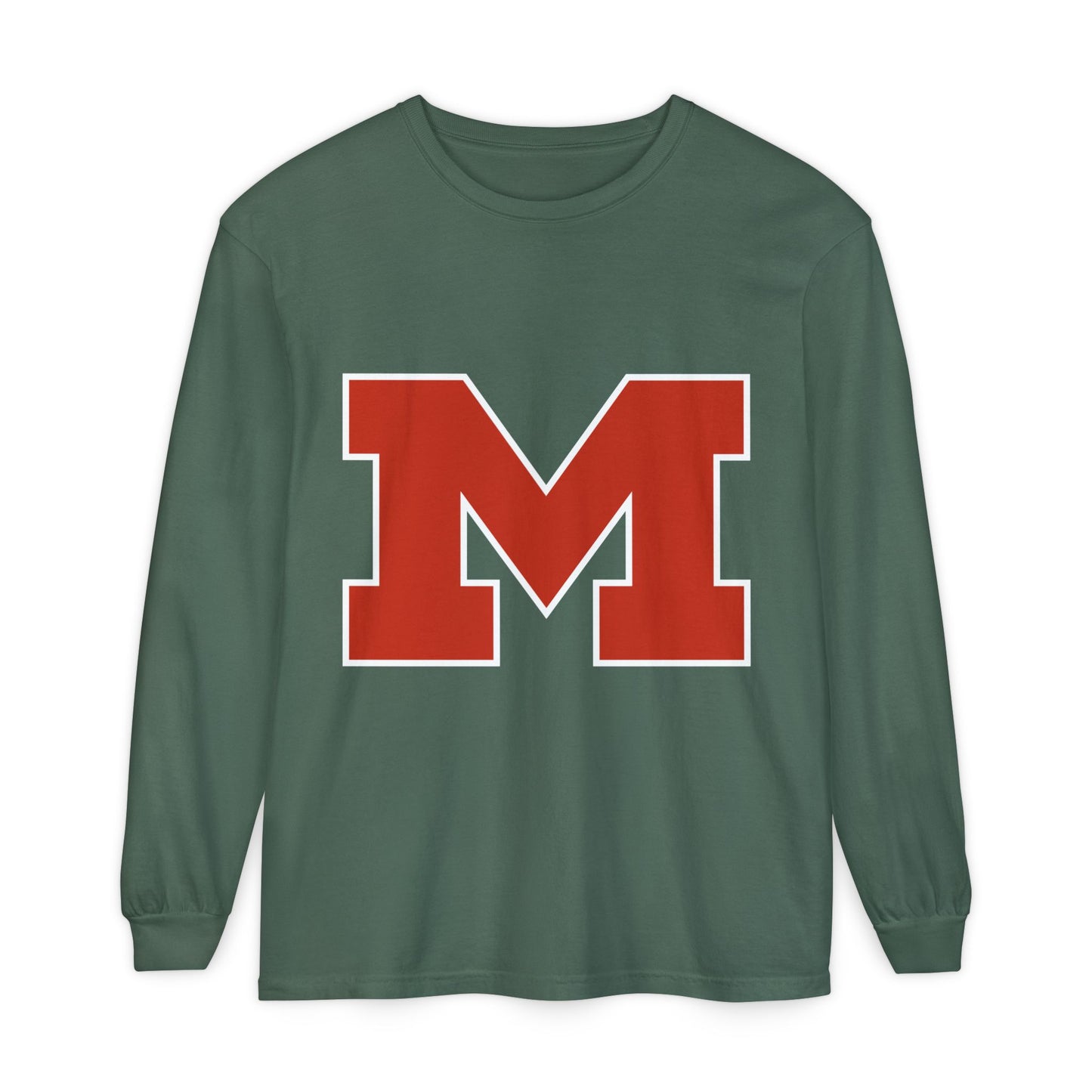 Garment-Dyed Long Sleeve Tee