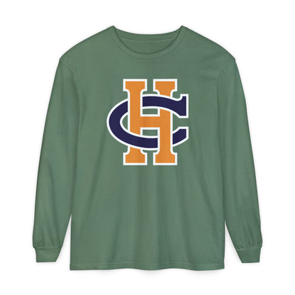 Garment-Dyed Long Sleeve Tee