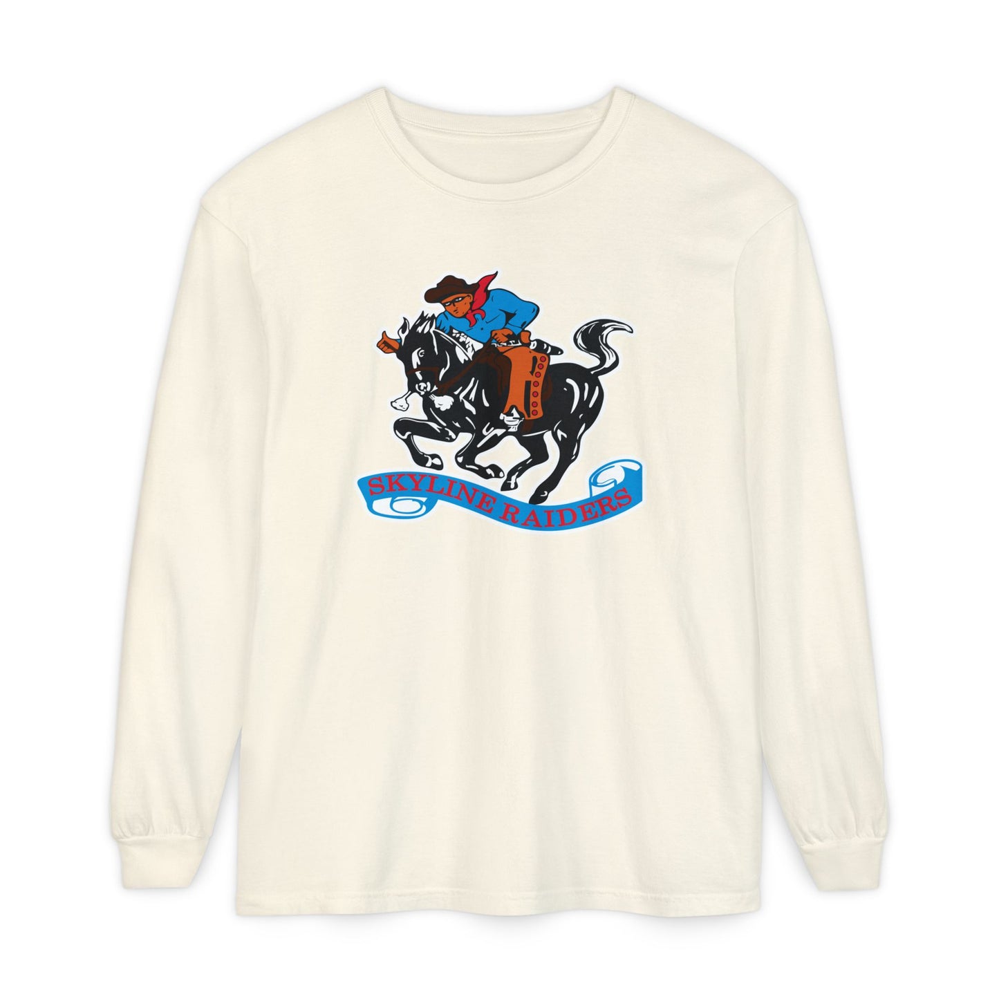 Garment-Dyed Long Sleeve Tee