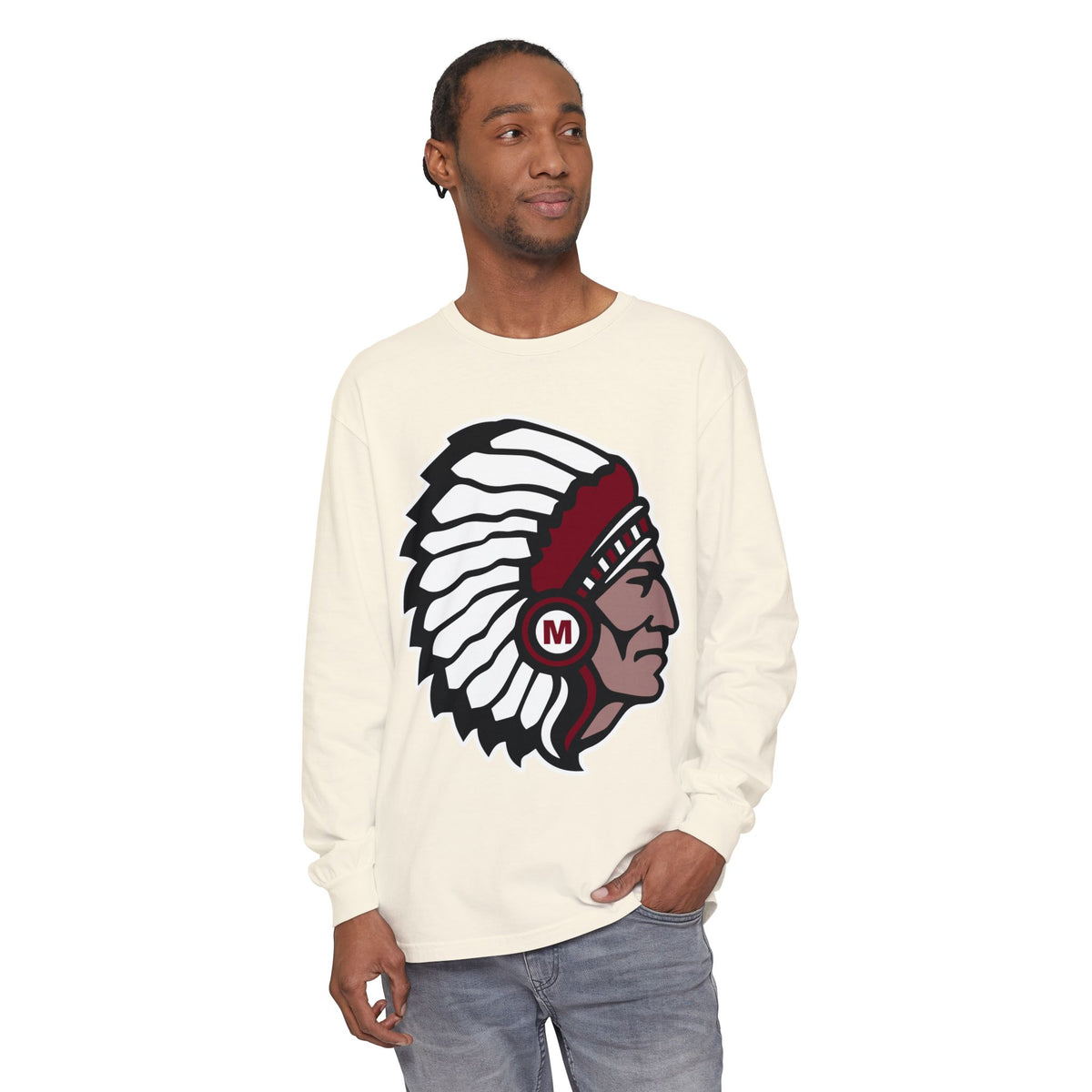 Garment-Dyed Long Sleeve Tee