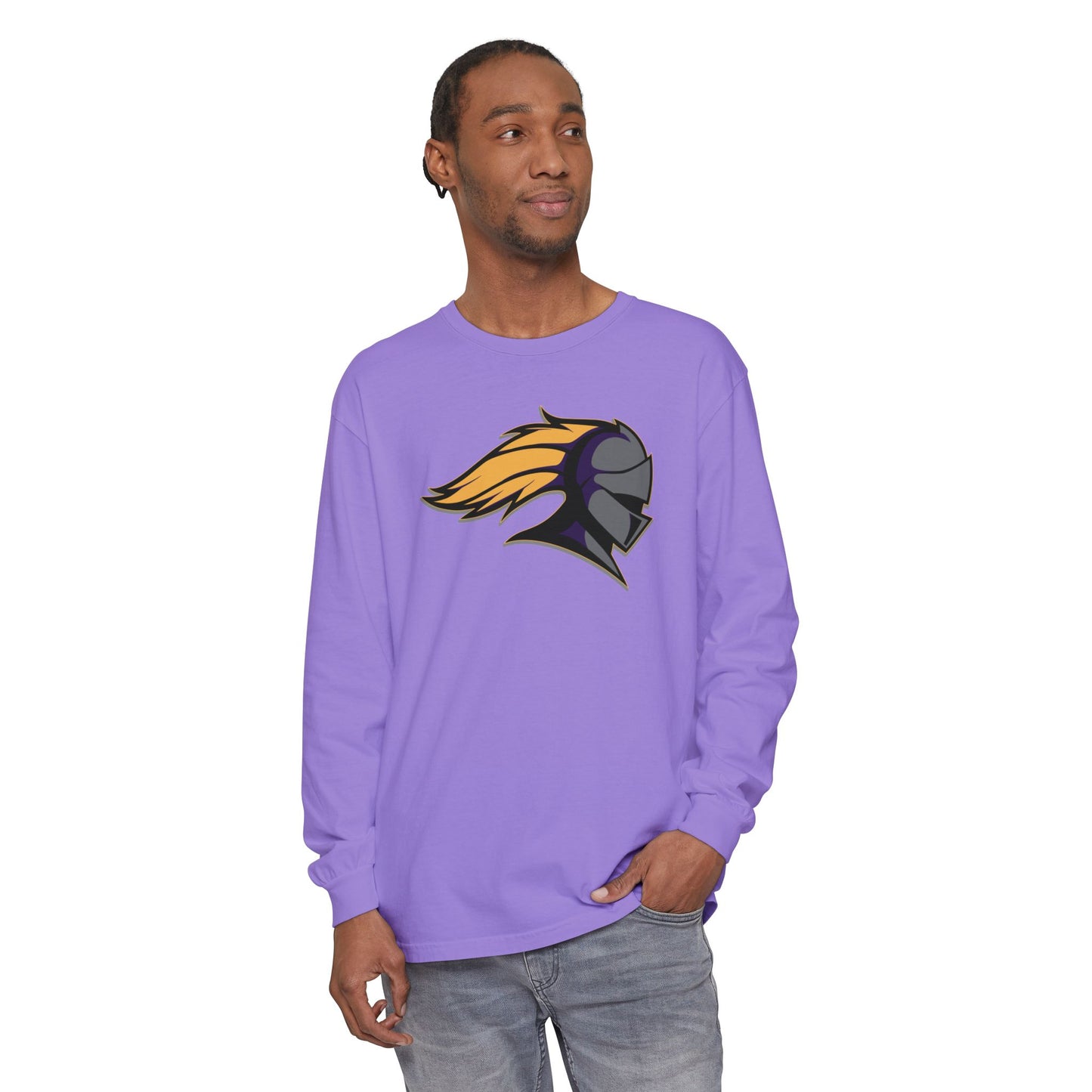 Garment-Dyed Long Sleeve Tee