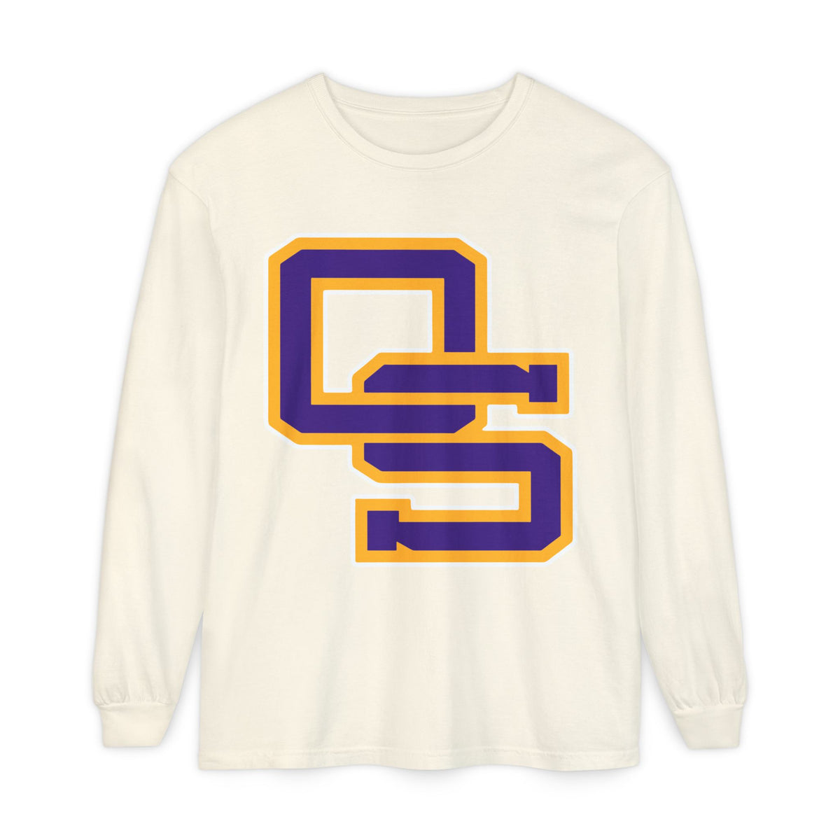 Garment-Dyed Long Sleeve Tee