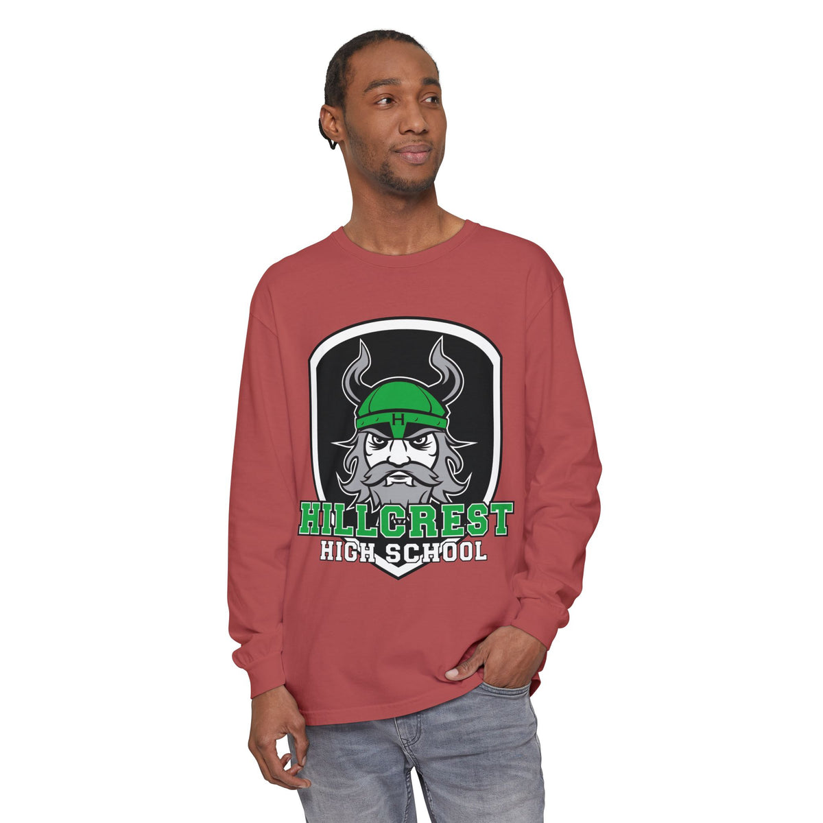 Garment-Dyed Long Sleeve Tee