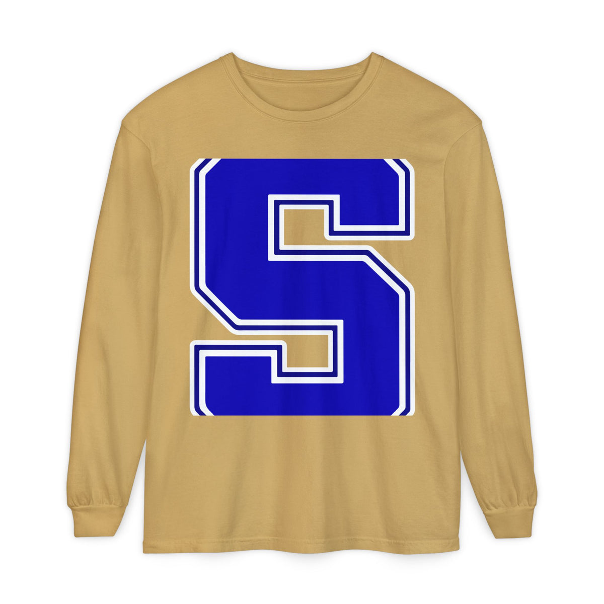 Garment-Dyed Long Sleeve Tee