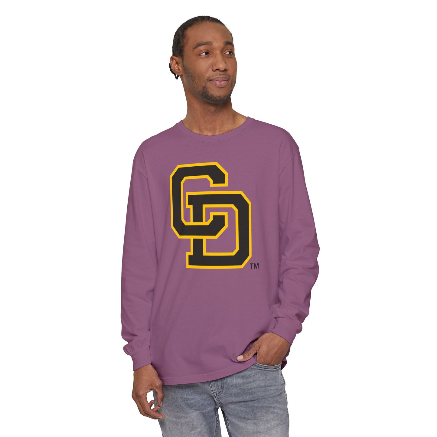 Garment-Dyed Long Sleeve Tee