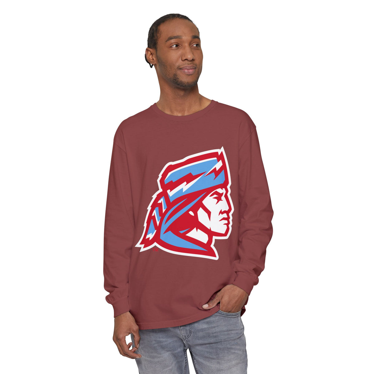 Garment-Dyed Long Sleeve Tee