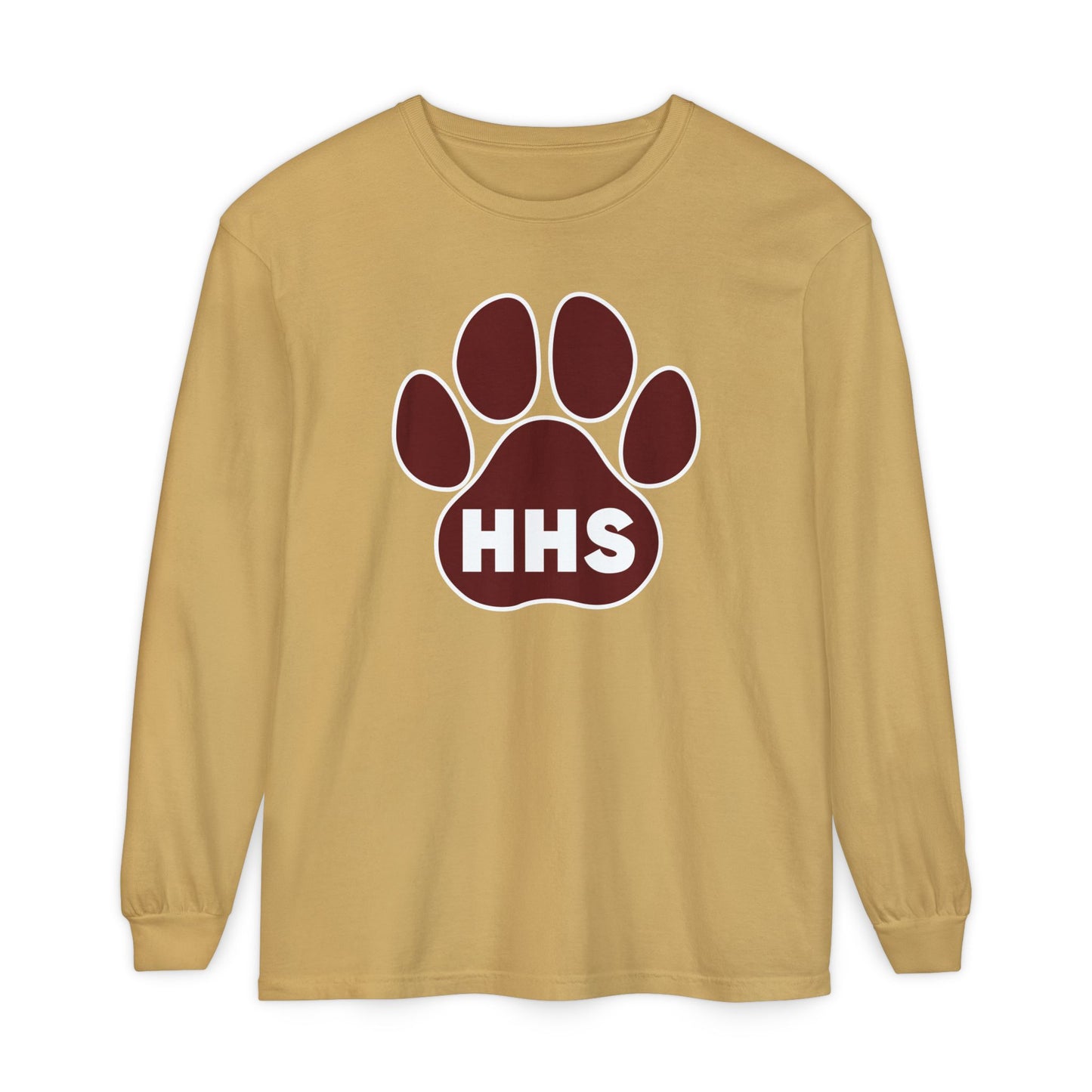 Garment-Dyed Long Sleeve Tee