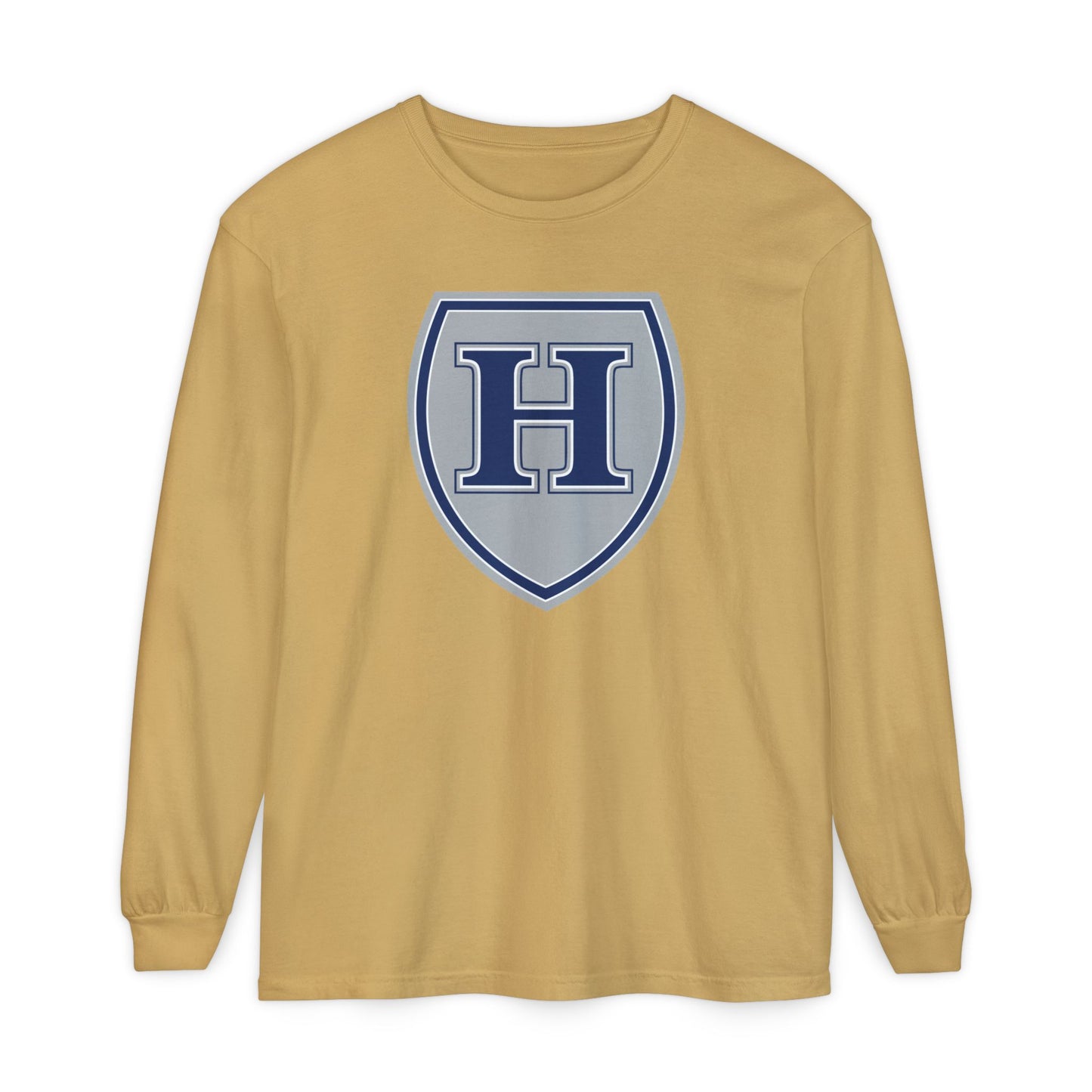 Garment-Dyed Long Sleeve Tee