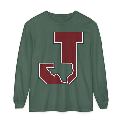 Garment-Dyed Long Sleeve Tee