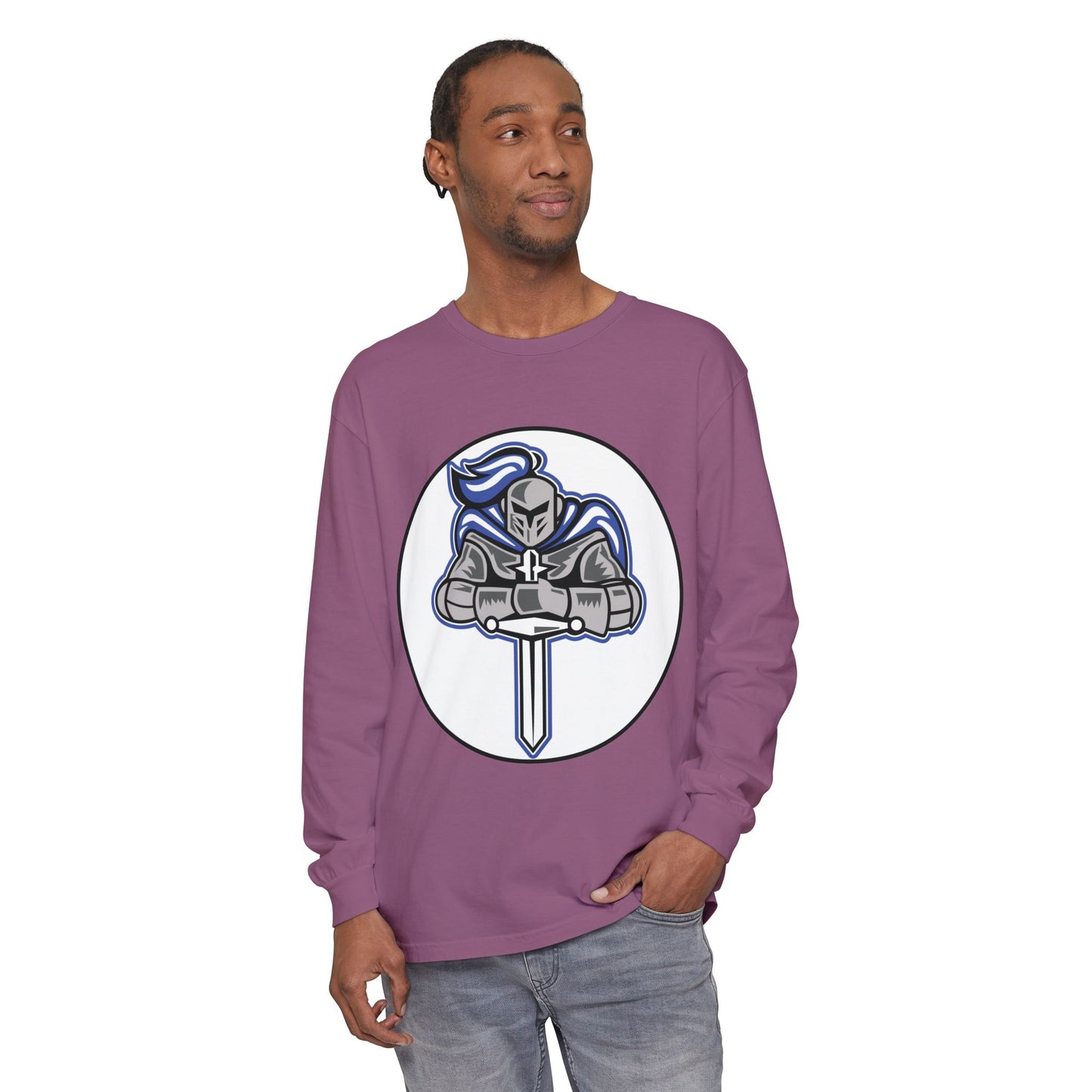 Garment-Dyed Long Sleeve Tee