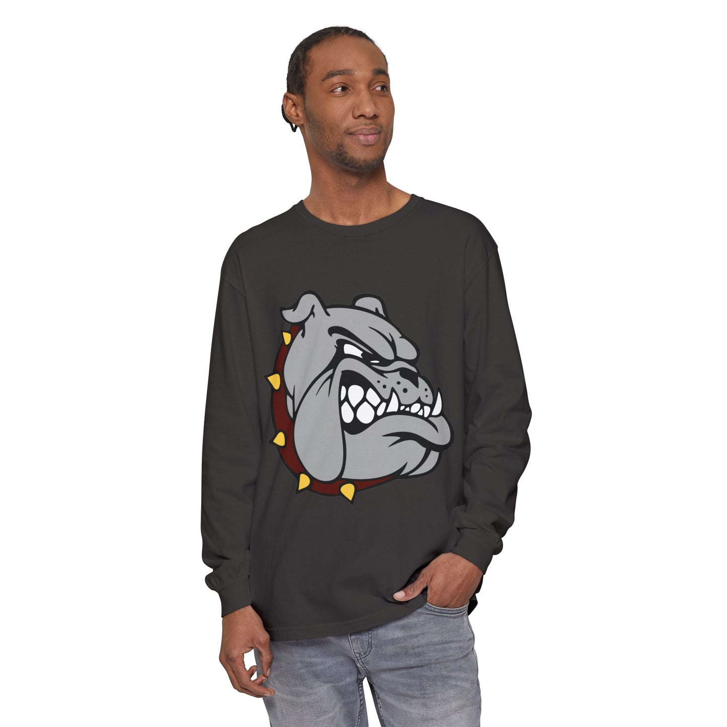 Garment-Dyed Long Sleeve Tee