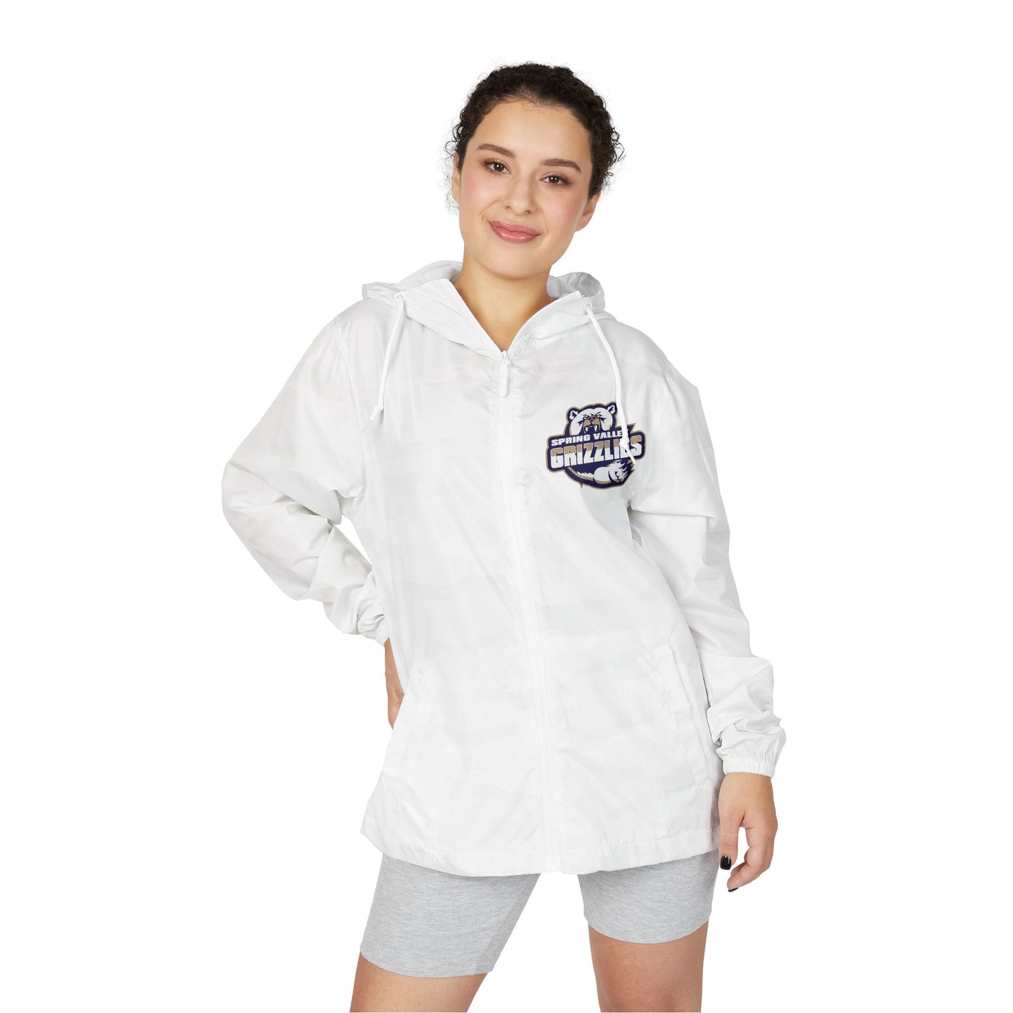 Full-Zip Windbreaker Jacket