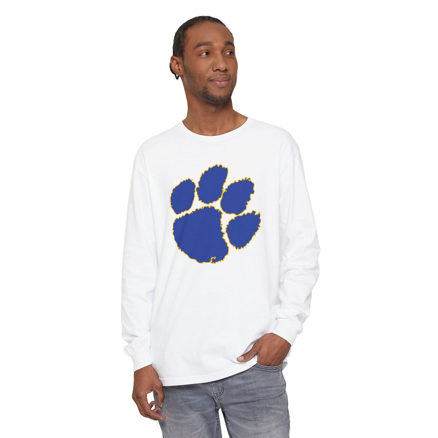 Garment-Dyed Long Sleeve Tee