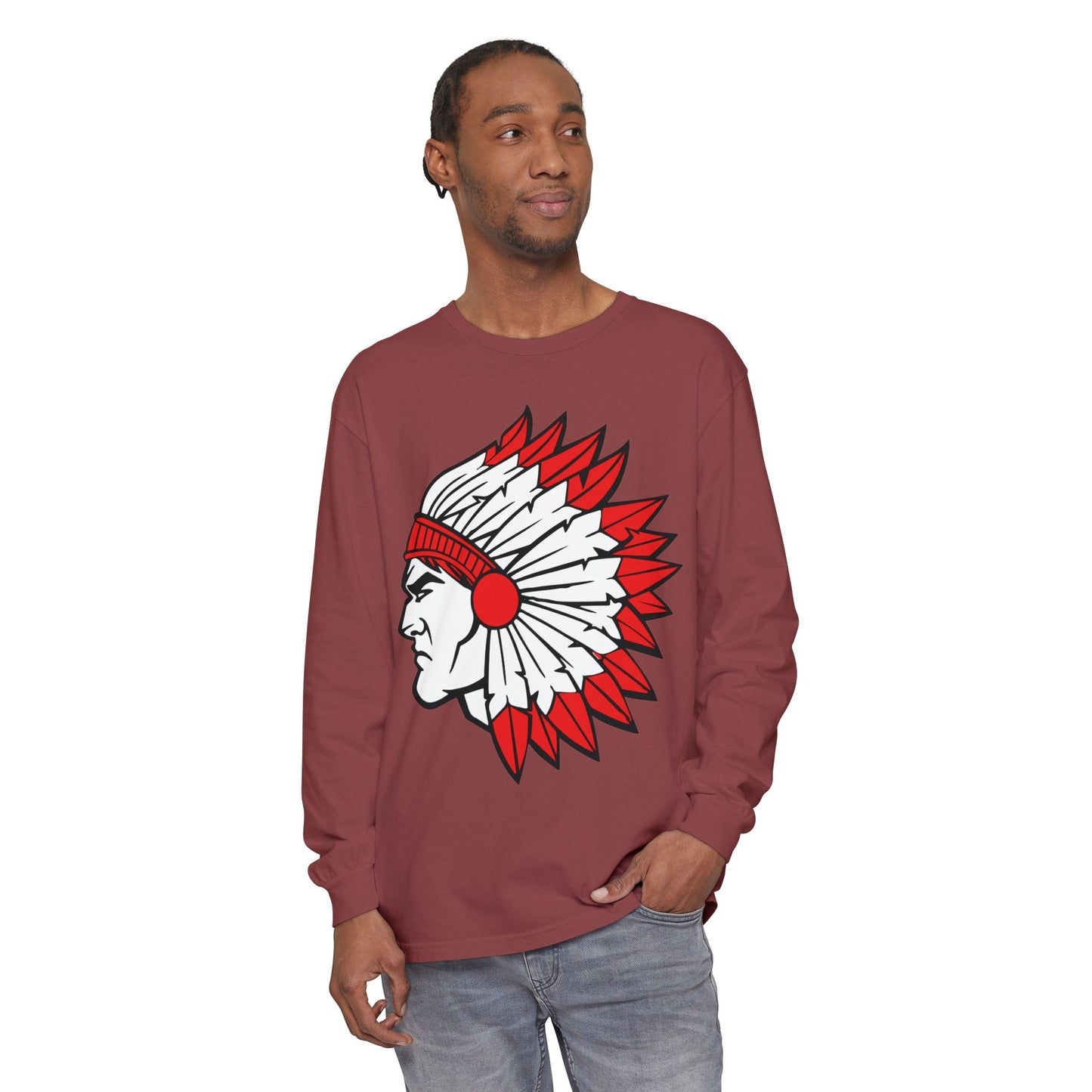Garment-Dyed Long Sleeve Tee