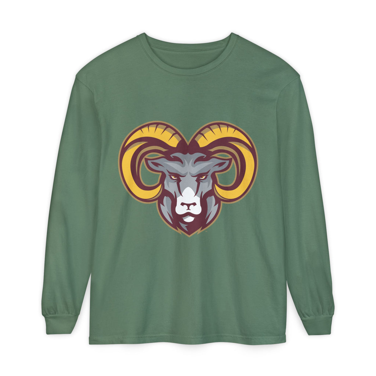 Garment-Dyed Long Sleeve Tee