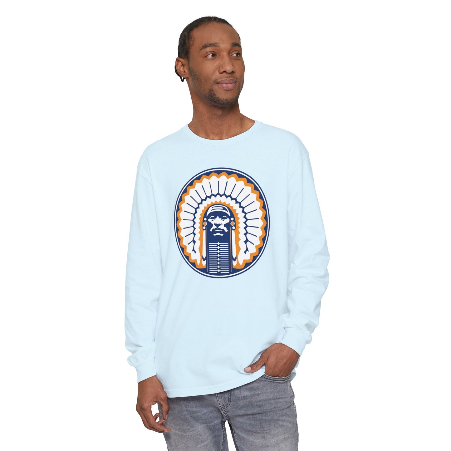 Garment-Dyed Long Sleeve Tee