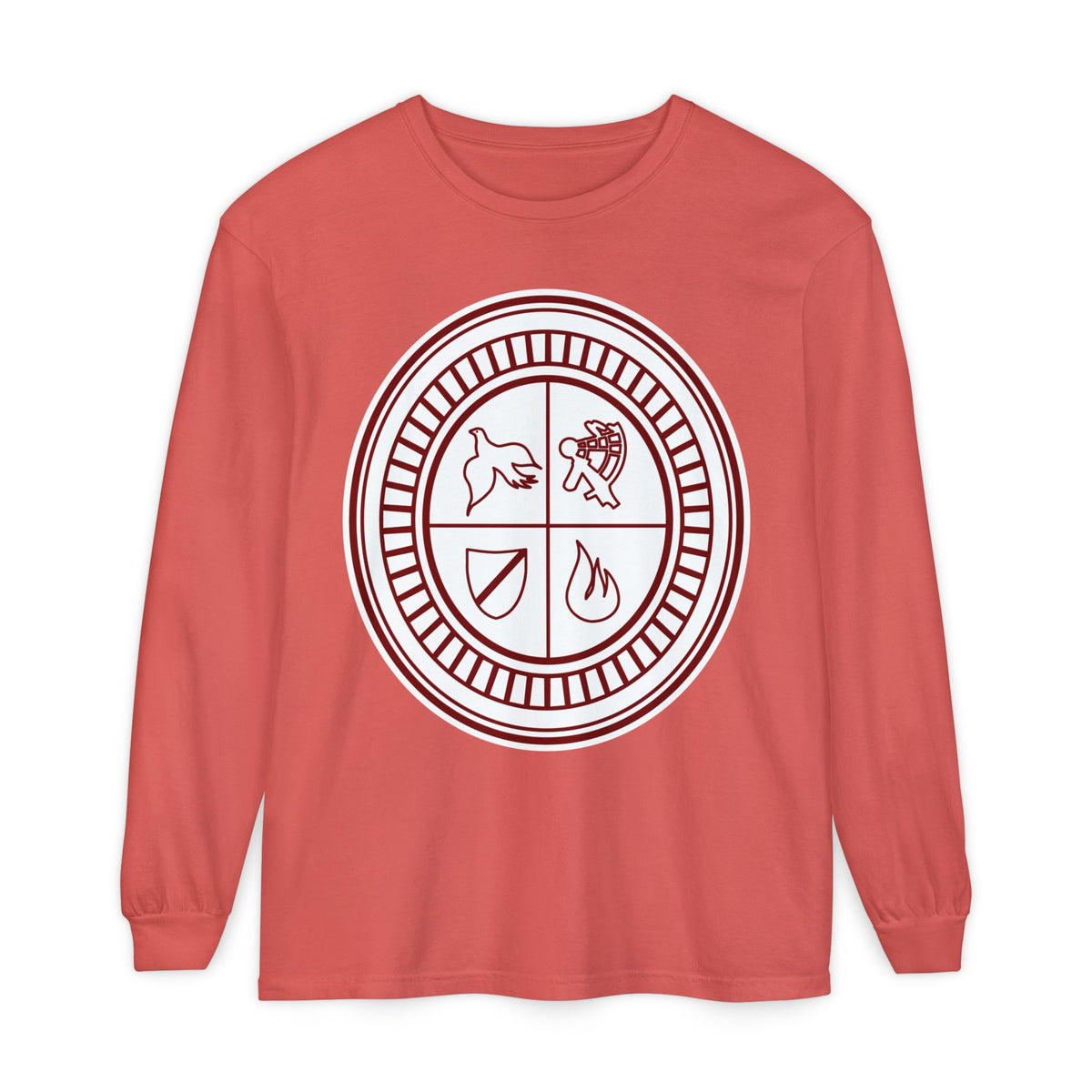 Garment-Dyed Long Sleeve Tee