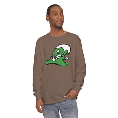 Garment-Dyed Long Sleeve Tee