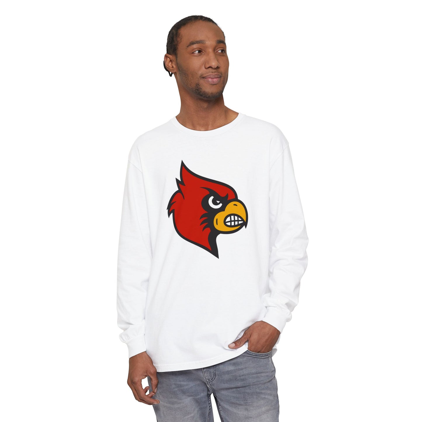 Garment-Dyed Long Sleeve Tee