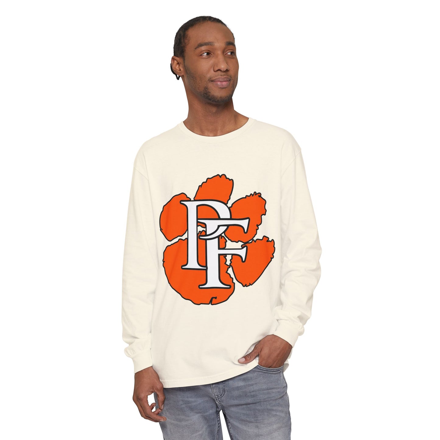 Garment-Dyed Long Sleeve Tee
