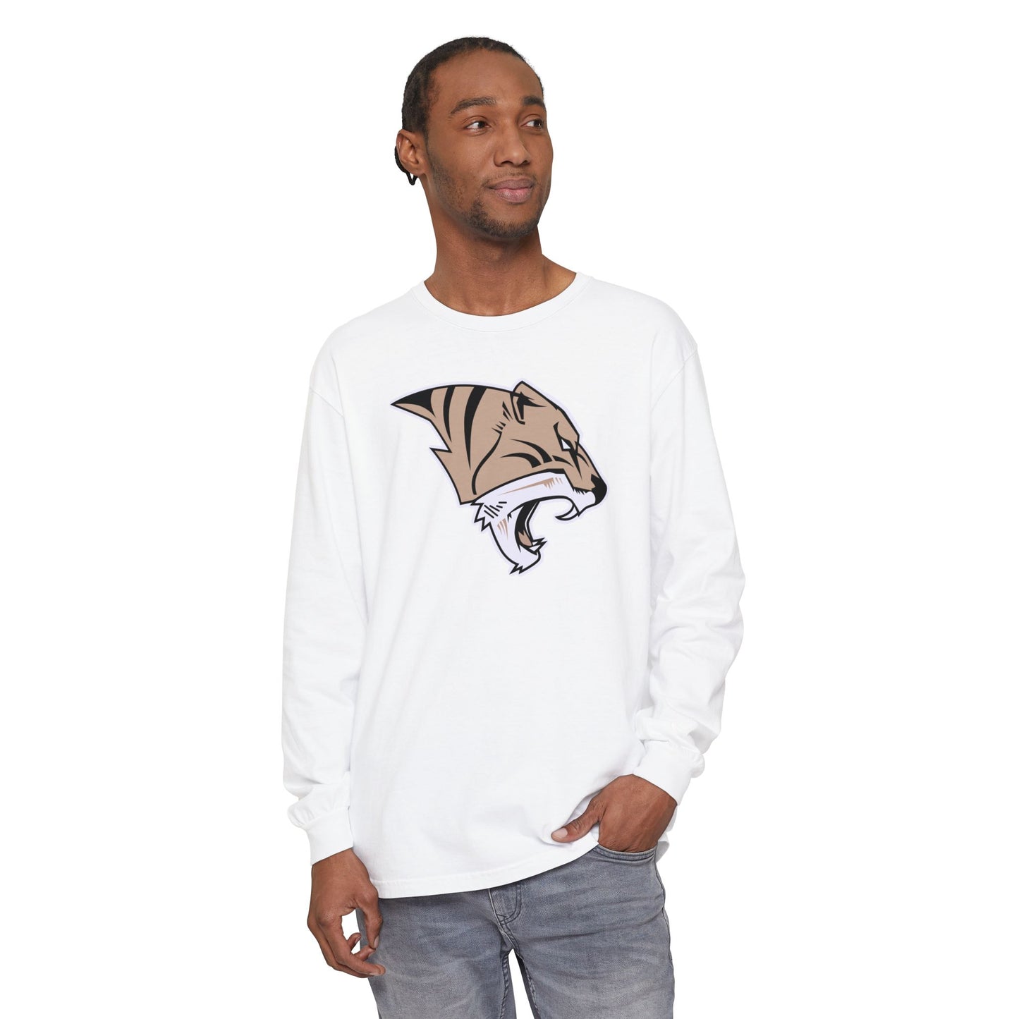 Garment-Dyed Long Sleeve Tee