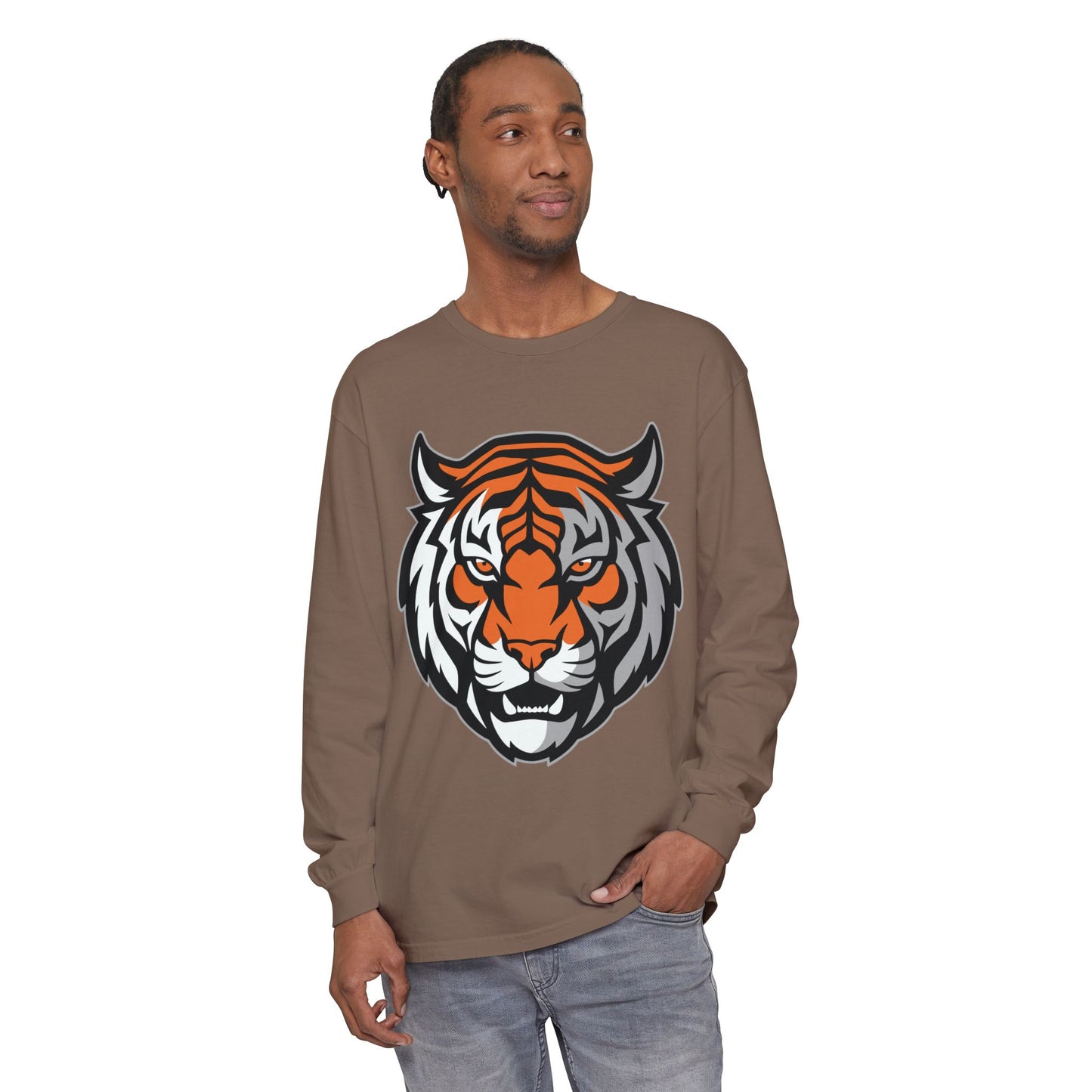 Garment-Dyed Long Sleeve Tee