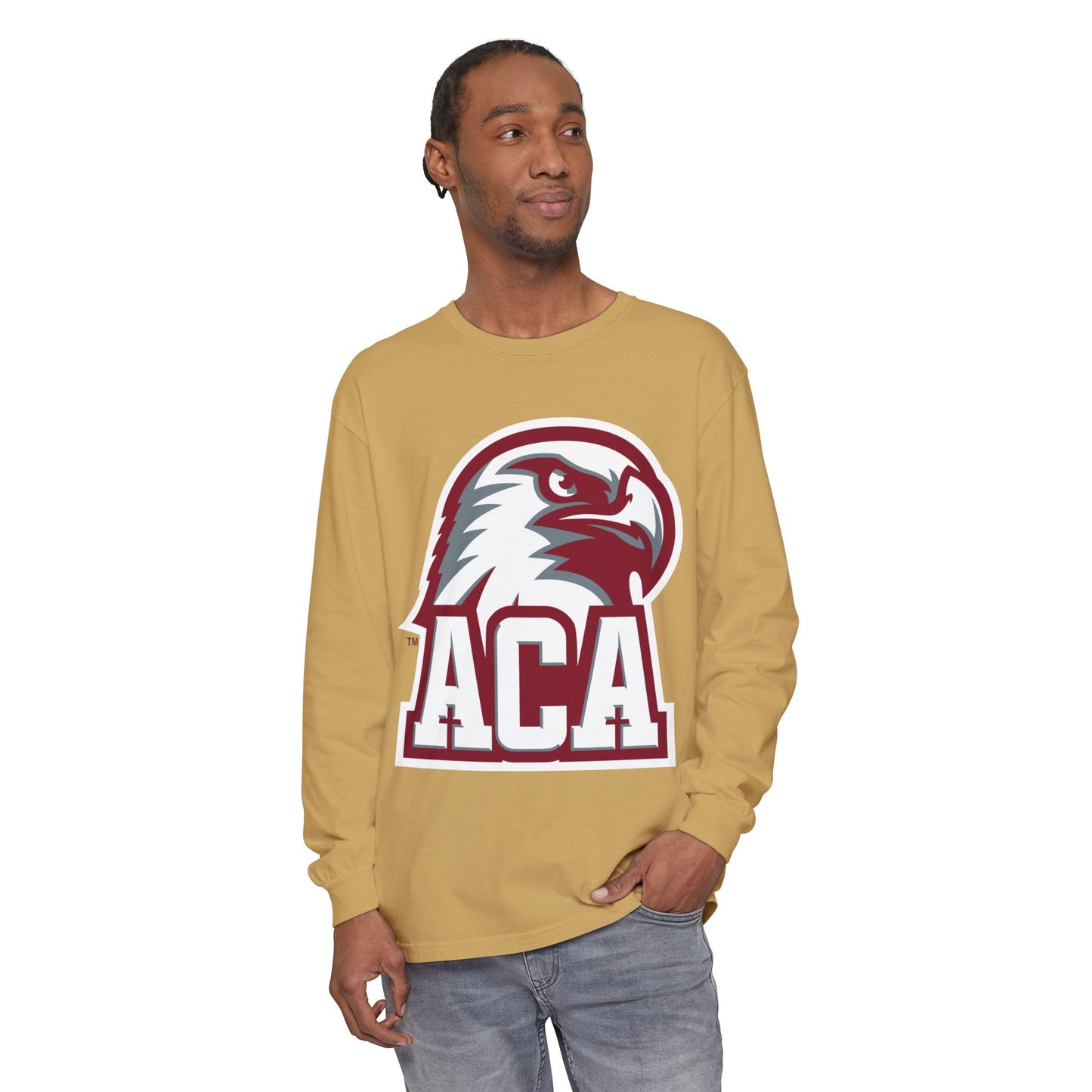 Garment-Dyed Long Sleeve Tee